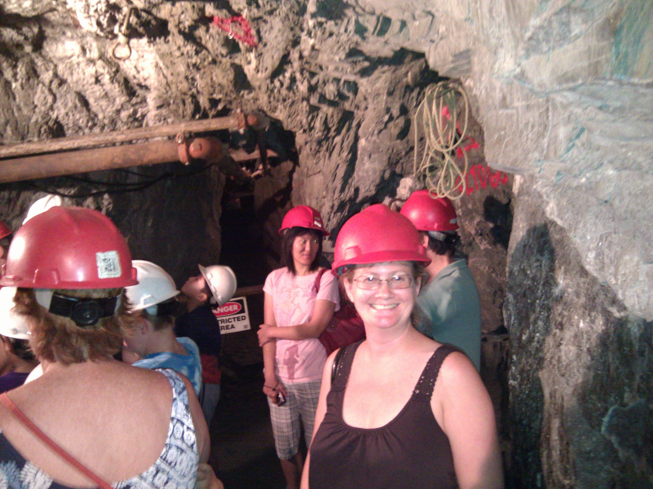 Tiffany Turner on the Sutter Gold Mine Tour